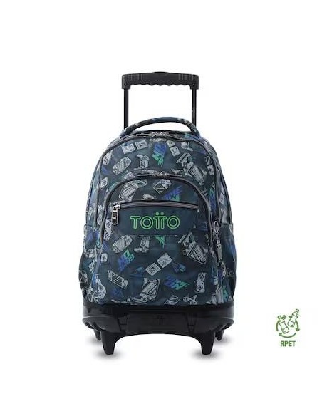 Mochila carro Renglones - Button
