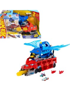 Hot Wheels City Dragón Transportador con