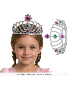 Diadema plata elegante