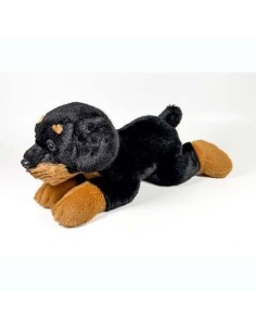Peluche Rottweiler Tumbado 25cm