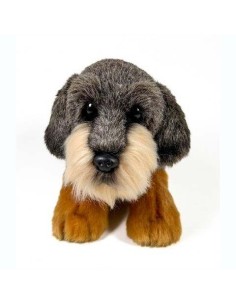 Peluche Dachshund Tumbado 25cm.