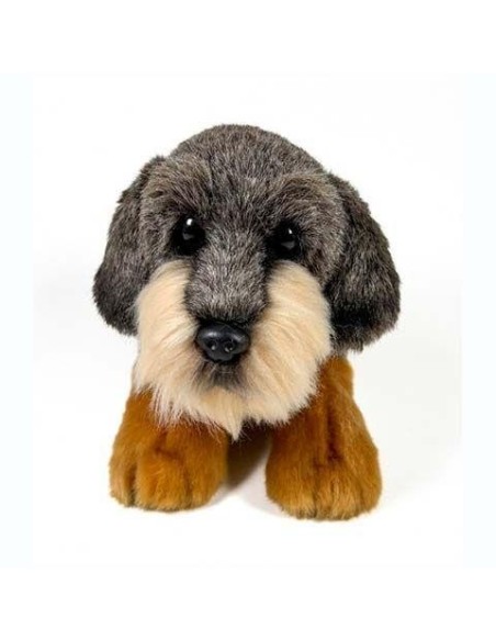 Peluche Dachshund Tumbado 25cm.