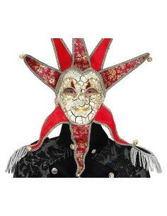 MASCARA VENECIANA HOMBRE ROJA
