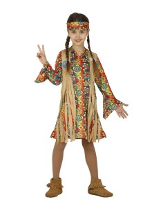 DISFRAZ HIPPIE NIÑA 10-12 Años