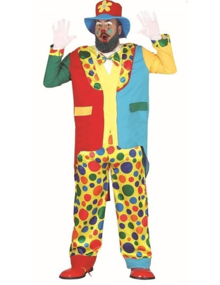DISFRAZ PAYASO, ADULTO, 48 – 50 (M)