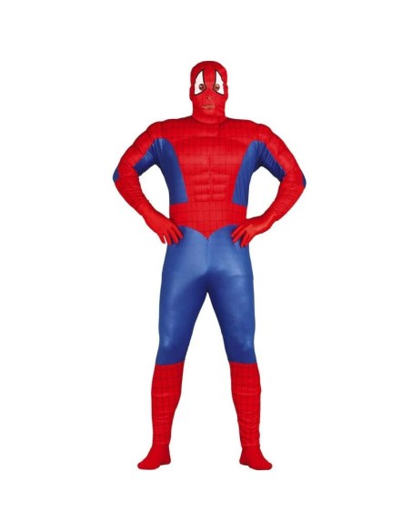 DISFRAZ SUPERHEROE MUSCULOSO, ADULTO, 54