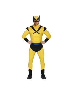 DISFRAZ YELLOW MUSCLE, ADULTO, 52 – 54 (