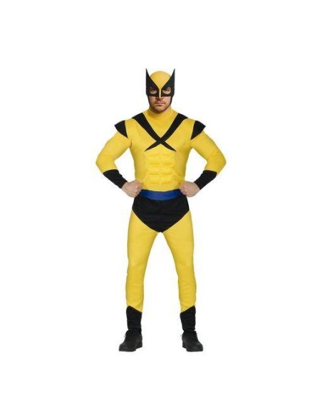 DISFRAZ YELLOW MUSCLE, ADULTO, 52 – 54 (