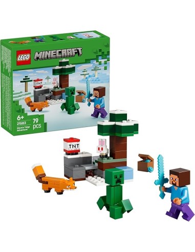 La Aventura de Steve en la Taiga
