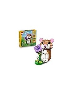Lindo Hámster con Flor LEGO 31376