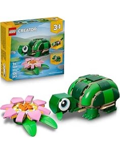 Tortuga con Flor de Nenúfar LEGO 31377