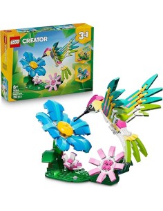 Fauna Salvaje: Colibrí de Colores LEGO 3