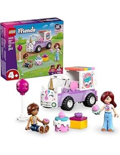 Coche-Unicornio de Reparto de Pasteles L