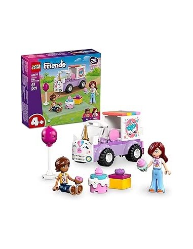Coche-Unicornio de Reparto de Pasteles L