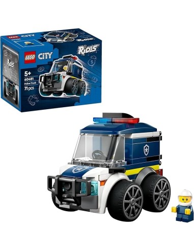 Vehículos: Furgoneta de Policía LEGO 604