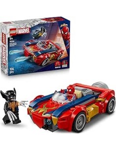 Coche de Spider-Man vs. Lobezno Venomiza