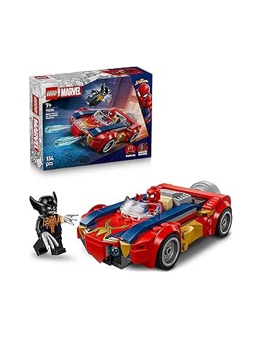 Coche de Spider-Man vs. Lobezno Venomiza