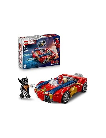 Coche de Spider-Man vs. Lobezno Venomiza