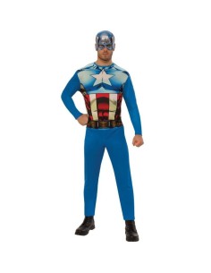 Disfraz hombre capitan america T.M