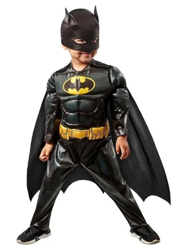 Disfraz Batman black preschool 18-24 mes