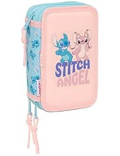 Plumier Triple 37 Pcs Stitch "Ohana"