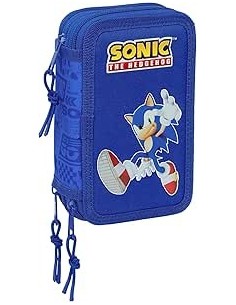 Plumier Triple 37 Pcs Sonic