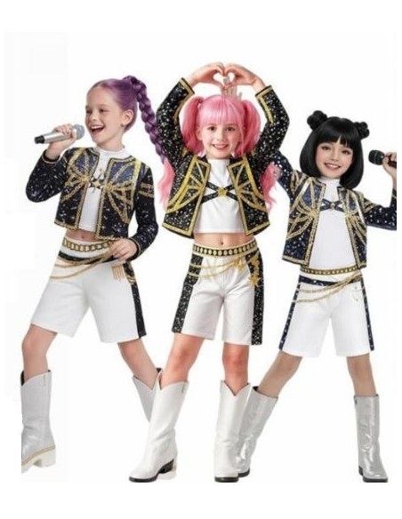 Disfraz Kpop Dance Golden 10-12 años