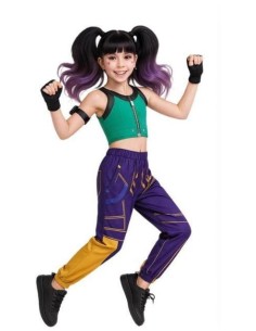 DISFRAZ KPOP ZOEY 7-9 AÑOS