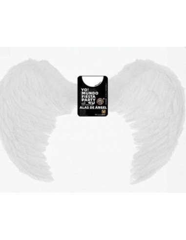 80 * 60 cm alas angel pluma blanco