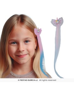 Mechon rosa con unicornio 35 cm