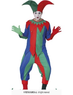Disfraz Bufon arlequin T.M