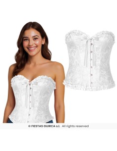 Corset blanco t.L