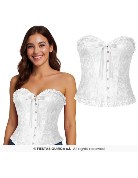 Corset blanco t.L