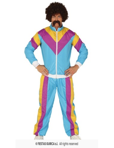 Disfraz Gimnasta años 80 XL