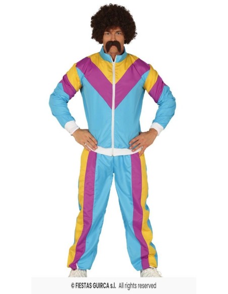 Disfraz Gimnasta años 80 XL
