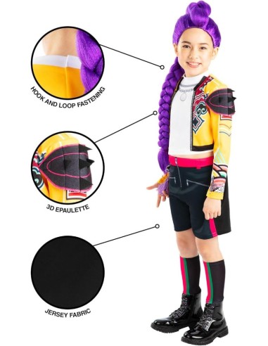 Disfraz Guerreras K-Pop Rumi– 11-13 Años