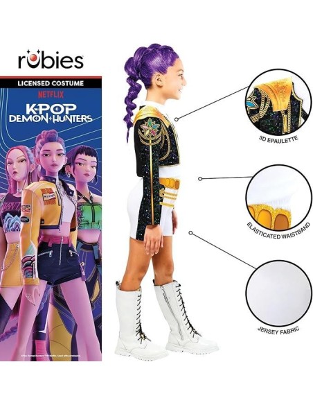Disfraz K-Pop rumi Golden 11-13 años
