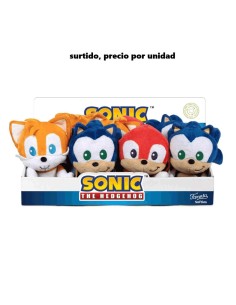 Sonic Figura Peluche 22 Cm Surtido