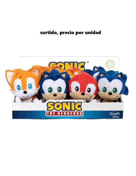Sonic Figura Peluche 22 Cm Surtido