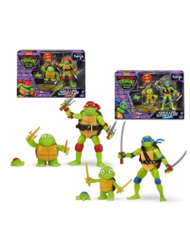 Pack Figuras Evolution Toddler Tortugas 