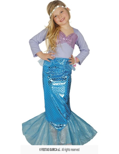 Disfraz Sirena 3-4 años