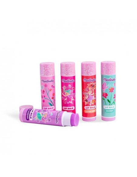 Set 5 balsamos labiales -neceser fairy