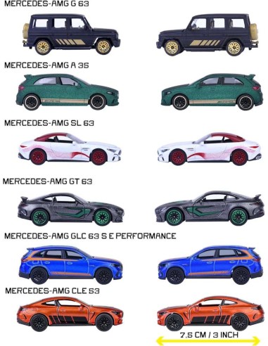 Coche Majorette Mercedes-AMG Deluxe Cars