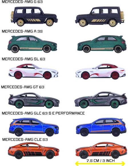 Coche Majorette Mercedes-AMG Deluxe Cars
