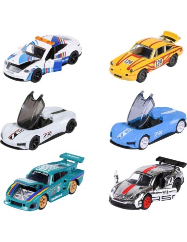 Coche Majorette Porsche Deluxe Cars 1:64