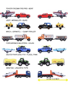 Camion Remolque Majorette City Trailer 2