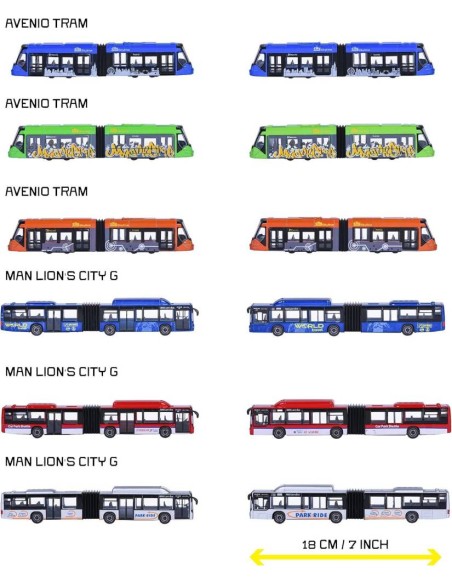 Autobús y Tranvía Majorette City MAN 