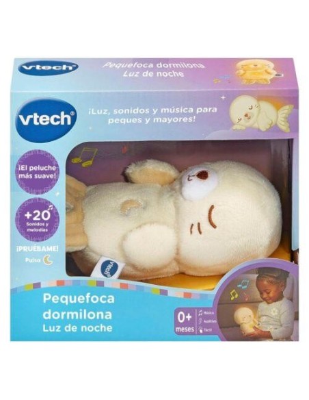 Pequefoca dormilona Luz de noche