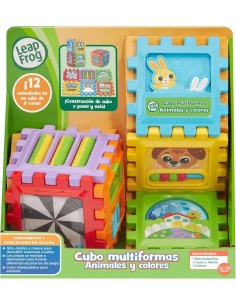 Cubo multiformas Animales y colores