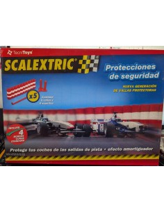 Protecciones de seguridad Scalextric Tec